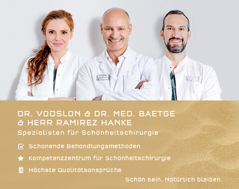 Körperbehandlungen, Ästhetisch-Plastische Chirurgie in Nürnberg, Dr. Baetge, Ramirez Hanke, Dr. Vodslon, Nürnberger Klinik 