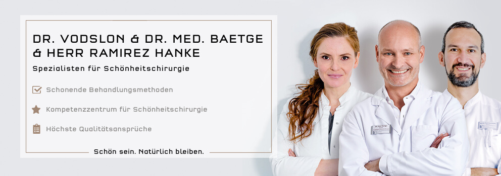 Ästhetisch-Plastische Chirurgie in Nürnberg, Dr. Baetge, Ramirez Hanke, Dr. Vodslon, Nürnberger Klinik 