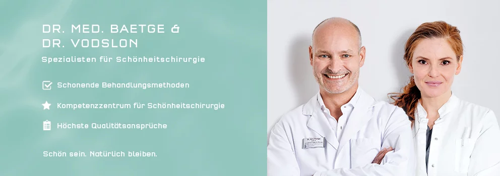 Faltenbehandlungen, Ästhetisch-Plastische Chirurgie in Nürnberg, Dr. Baetge, Dr. Vodslon, Nürnberger Klinik 