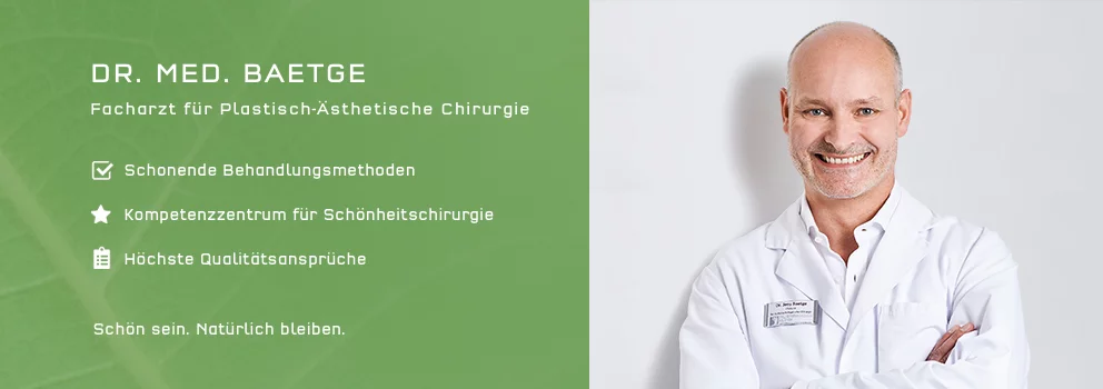 Gesichtsbehandlungen, Ästhetisch-Plastische Chirurgie in Nürnberg, Dr. Baetge, Nürnberger Klinik 