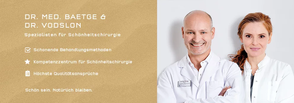 Körperbehandlungen, Ästhetisch-Plastische Chirurgie in Nürnberg, Dr. Baetge, Dr. Vodslon, Nürnberger Klinik 