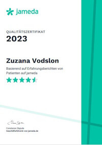 Jameda Siegel Zuzana Vodslon, 2023 