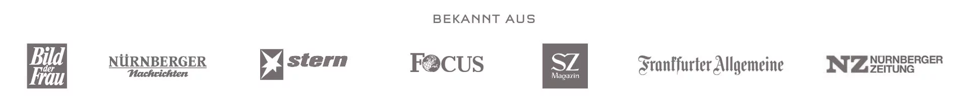 Nürnberger Klinik, Bekannt aus - Logos 