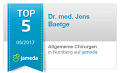 jameda Top-5-Siegel Dr. Baetge - Nürnberger Klinik