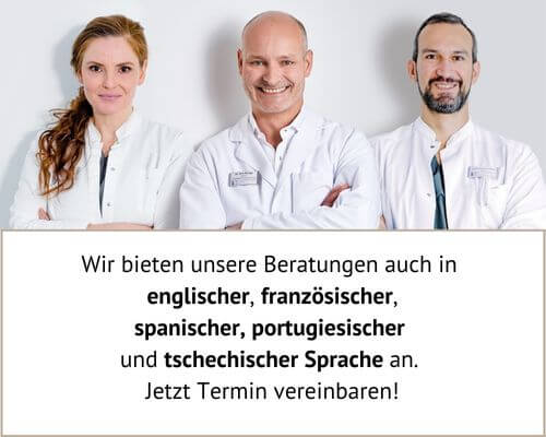 Nürnberger Klinik für Ästhetisch-Plastische Chirurgie, Beratungstermine 